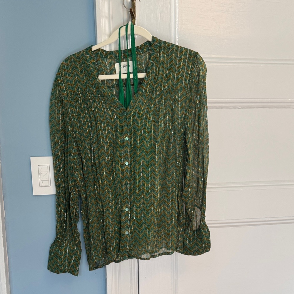 ba&sh Multicolor Patterned Blouse
